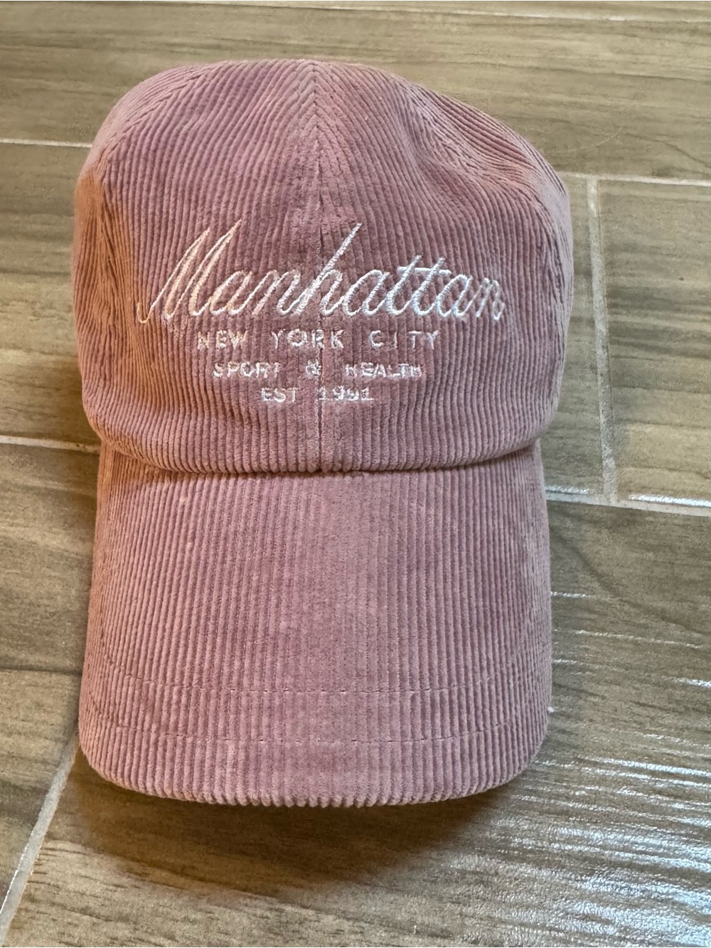 H&M Corduroy Baseball Cap